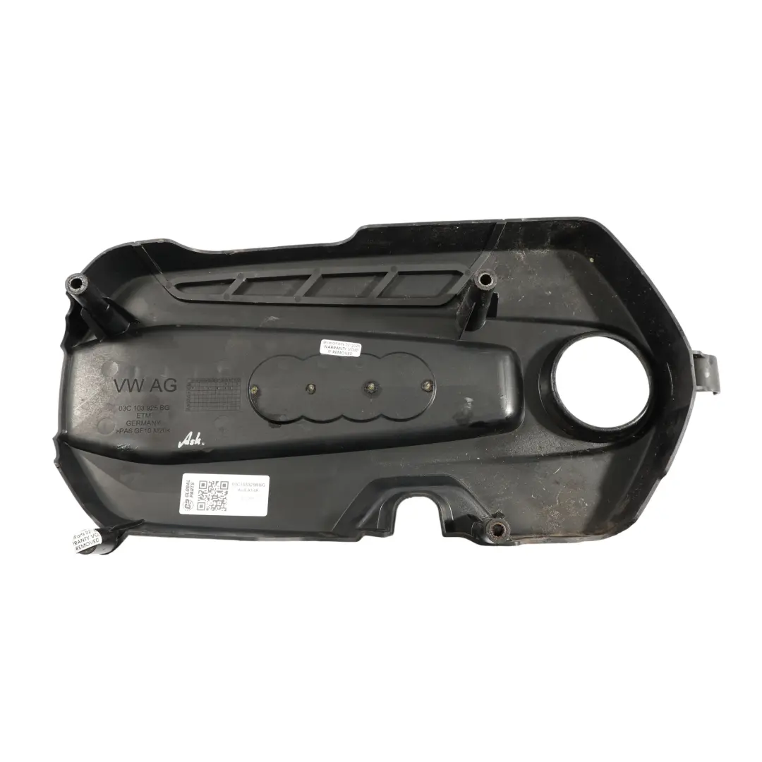 Audi A1 8X 1.4 TFSI Motor Abdeckung Verkleidungs Platte - SKU 03C103925BG - Teilenummer 03C103925BBG