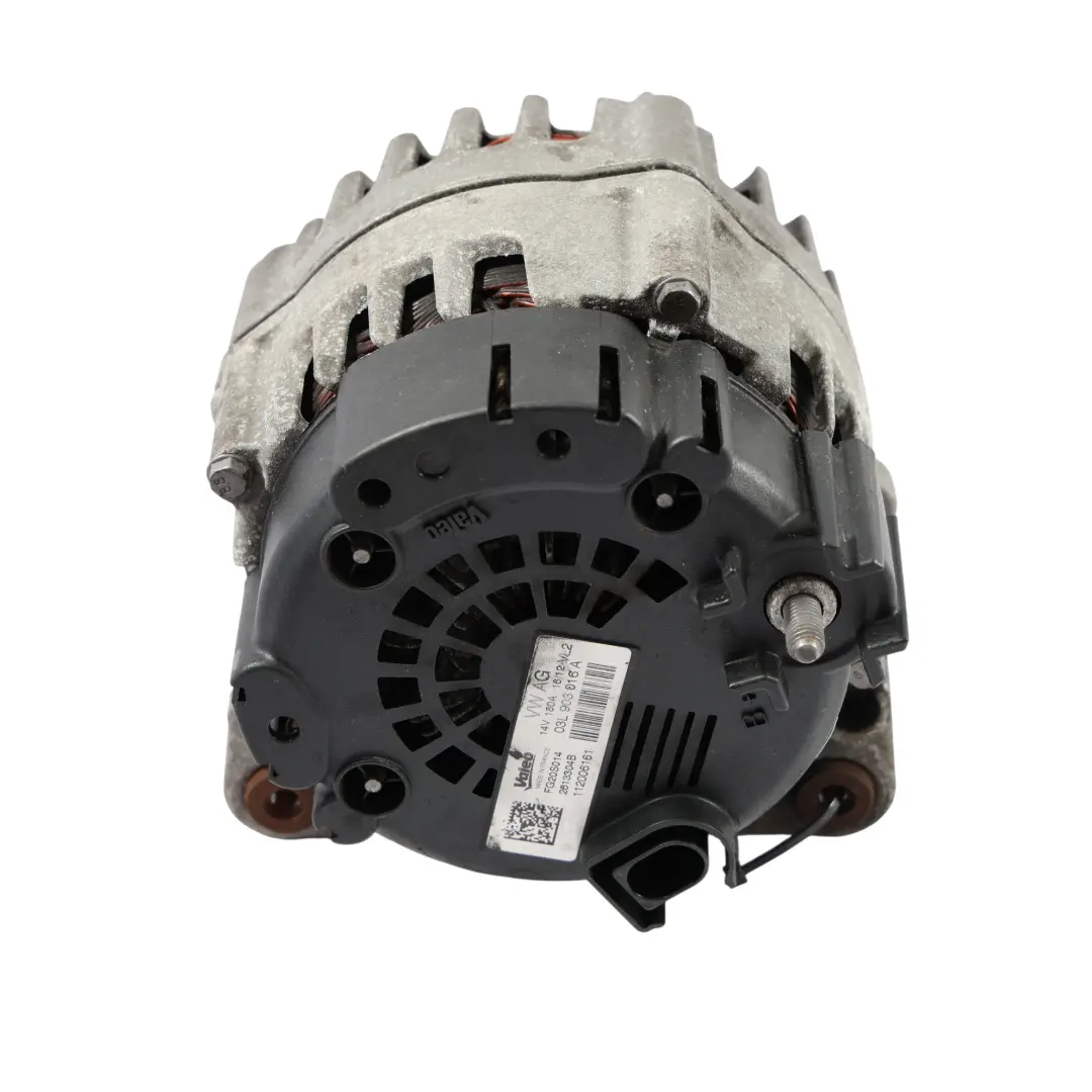 Audi Q5 8R 2.0 TDI Alternator Generator 14V 180A Valeo - SKU 03L903016A - Part number 03L903016A