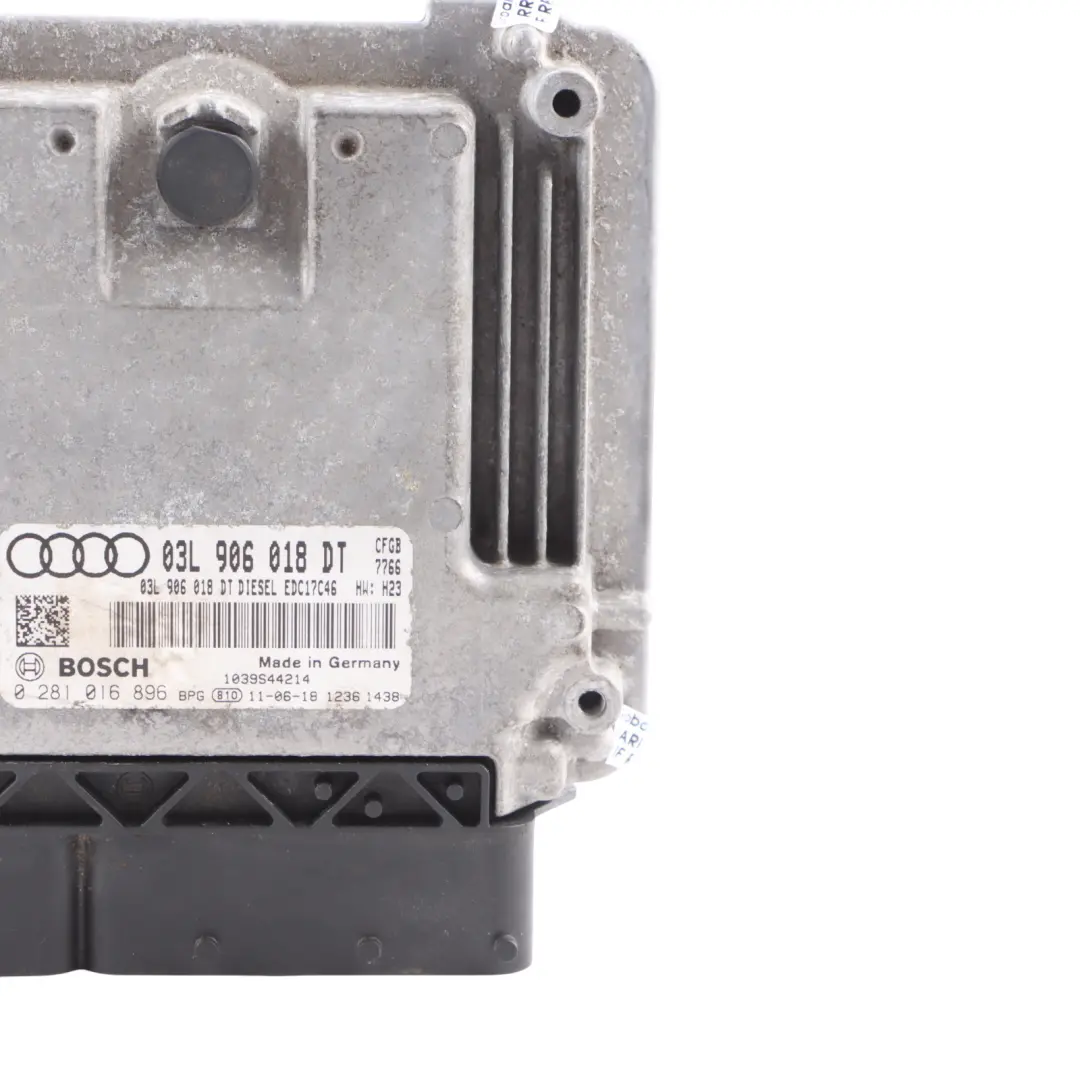 Audi TT 8J 2.0 TDI 170HP CFGB Quattro Engine ECU Unit Manual - SKU 03L906018DT - Part number 03L906018DT