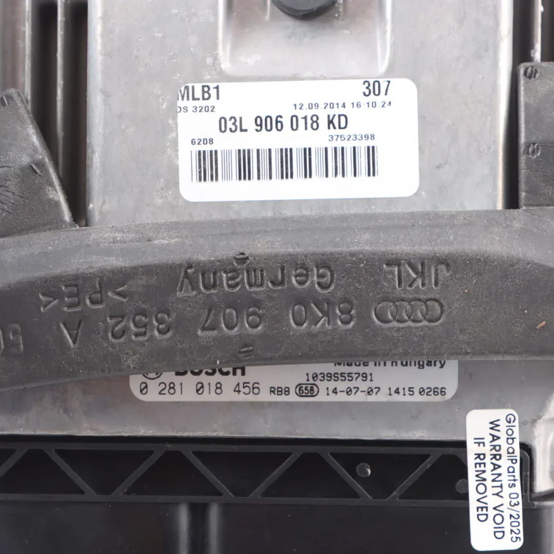 CGLC 177HP Engine Control ECU Kit Manual to Audi A4 B8 2.0 TDI Quattro with Part number 03L906018KD Audi A4 B8 2.0 TDI Quattro CGLC 177HP Engine Control ECU Kit Manual - SKU 03L906018KD-2 - Part number 03L906018KD