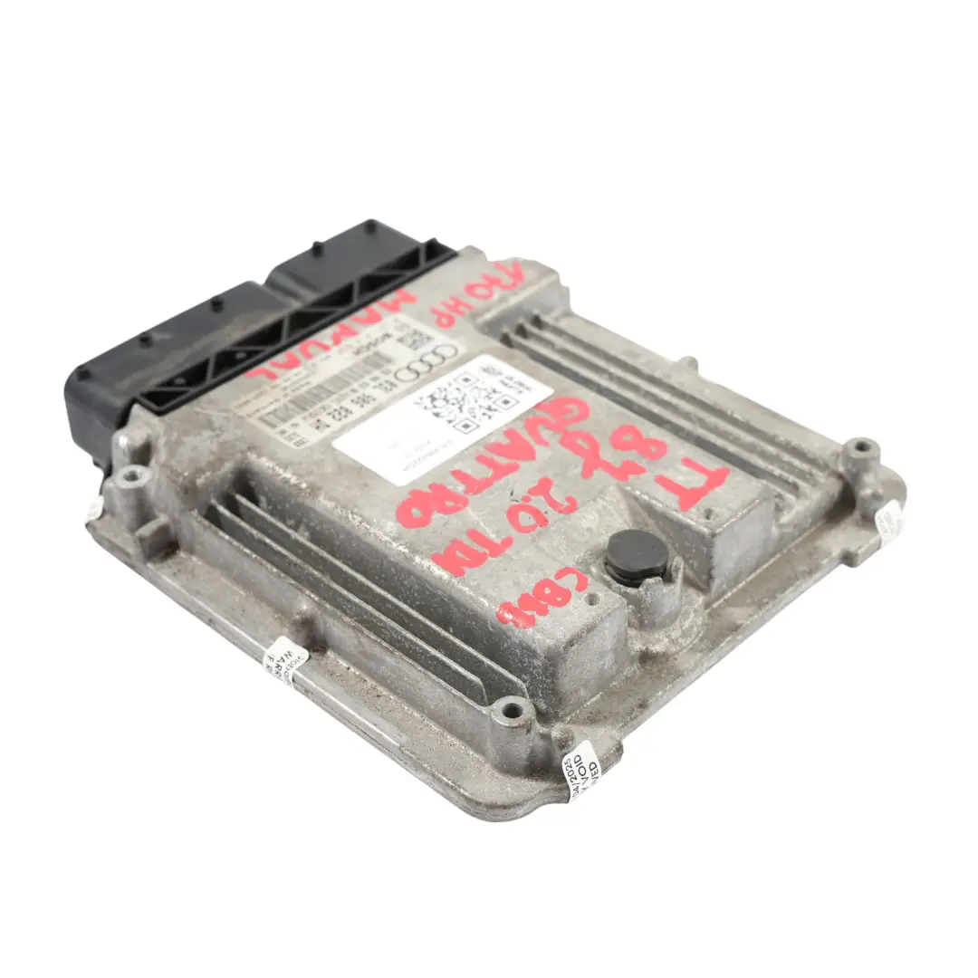Audi TT 8J 2.0 TDI 170HP CBBB Quattro Engine Module Unit ECU Manual - SKU 03L906022DH - Part number 03L906022DH