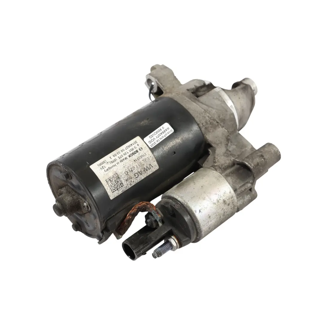 Motorino Avviamento Attuatore Bosch Diesel per Audi A4 B8 A5 8T A6 C7 con numero di parte 03L911021G Audi A4 B8 A5 8T A6 C7 Motorino Avviamento Attuatore Bosch Diesel - SKU 03L911021G - Numero di parte 03L911021G