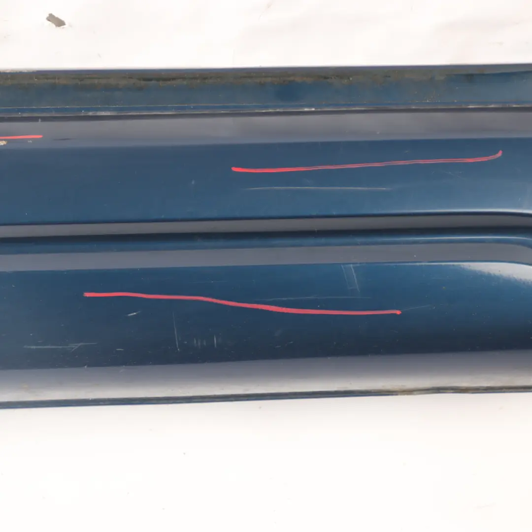 Side Skirt BMW X3 E83 M Sport Door Sill Cover Left N/S Mysticblau Blue - A07 to with Part number 0403480 Side Skirt BMW X3 E83 M Sport Door Sill Cover Left N/S Mysticblau Blue - A07 - SKU 0403480-MYS - Part number 0403480