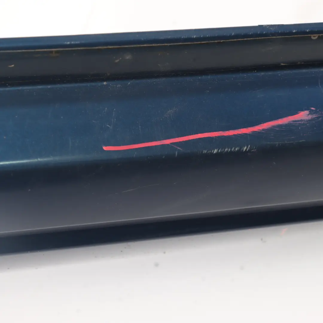  Side Skirt BMW X3 E83 M Sport Door Sill Cover Right O/S Mysticblau Blue - A07 - SKU 0403482-MYS - Part number 0403482