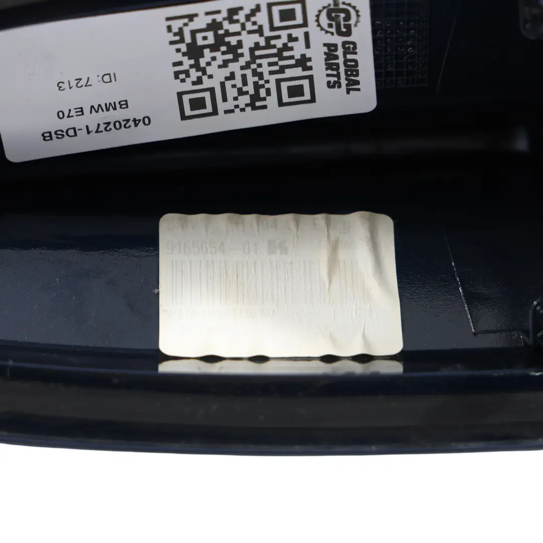 Roof Antenna Shark Fin Cover Deep Sea Blue - A76 to BMW X5 E70 with Part number 0420271 BMW X5 E70 Roof Antenna Shark Fin Cover Deep Sea Blue - A76 - SKU 0420271-DSB - Part number 0420271