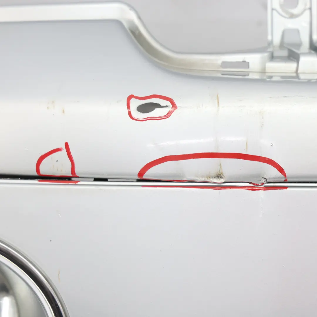  Front Bumper Mini R55 R56 Complete Trim Panel Pure Silver Metallic - 900 - SKU 0430221-PS - Part number 0430221