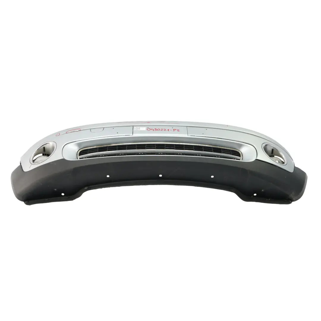  Front Bumper Mini R55 R56 Complete Trim Panel Pure Silver Metallic - 900 - SKU 0430221-PS - Part number 0430221