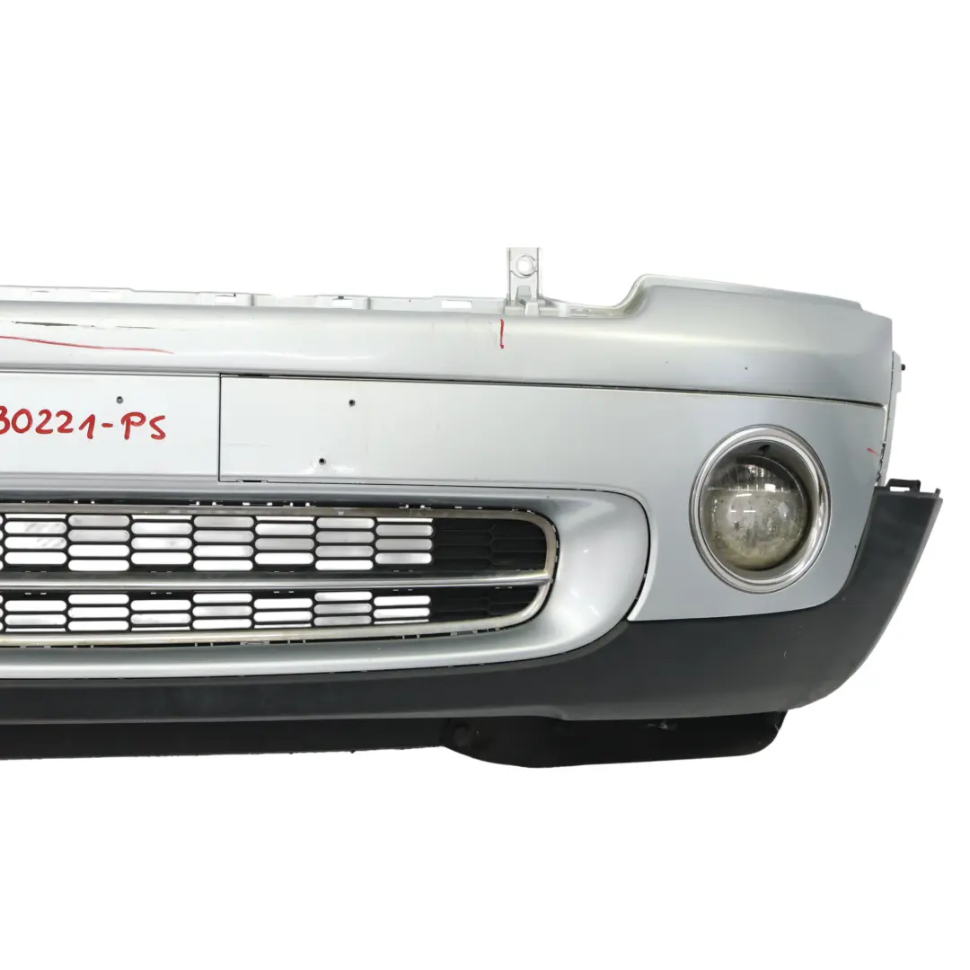  Front Bumper Mini R55 R56 Complete Trim Panel Pure Silver Metallic - 900 - SKU 0430221-PS - Part number 0430221