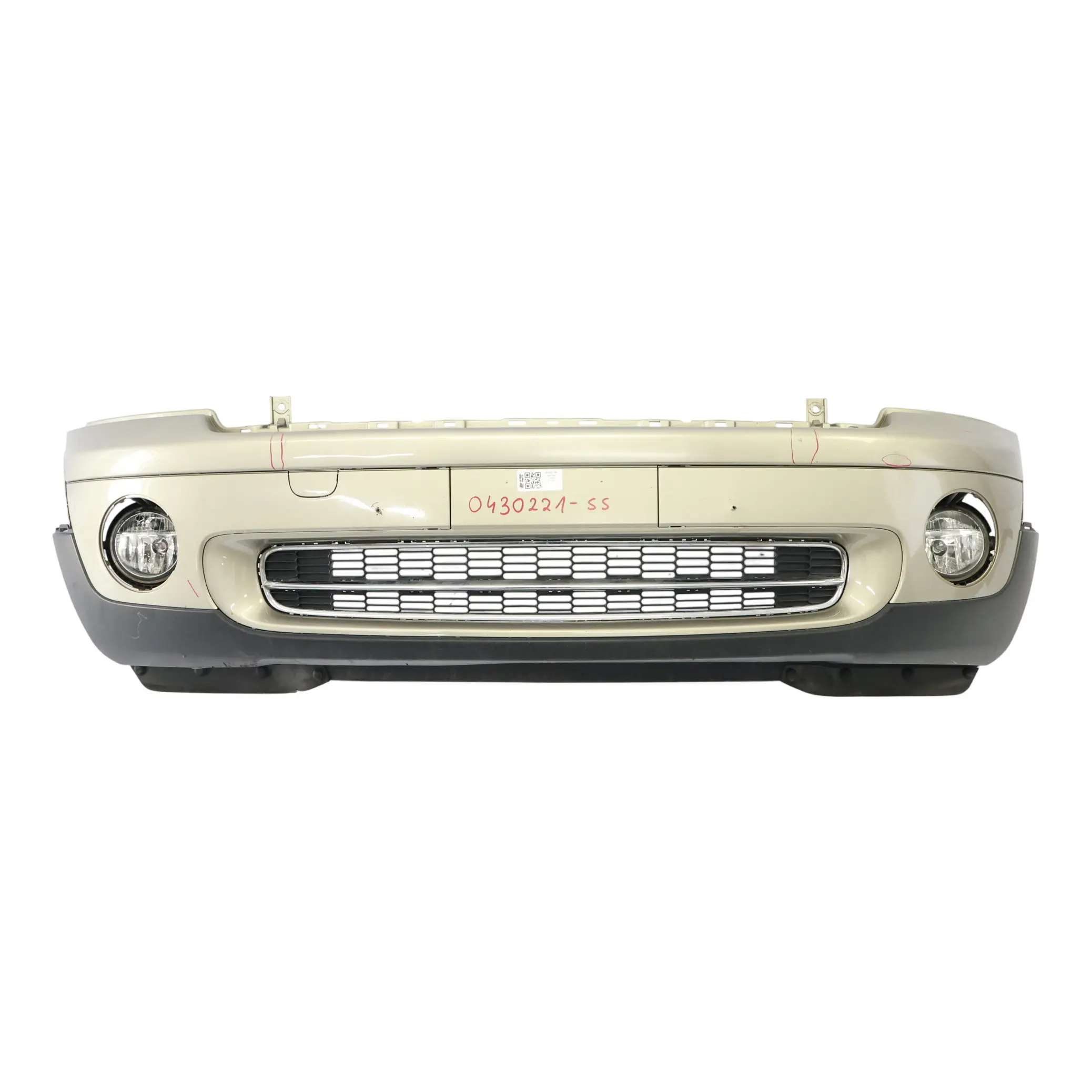 Mini R55 R56 Completo Fronte Paraurti Panel Sparkling Silver Metallic - A60