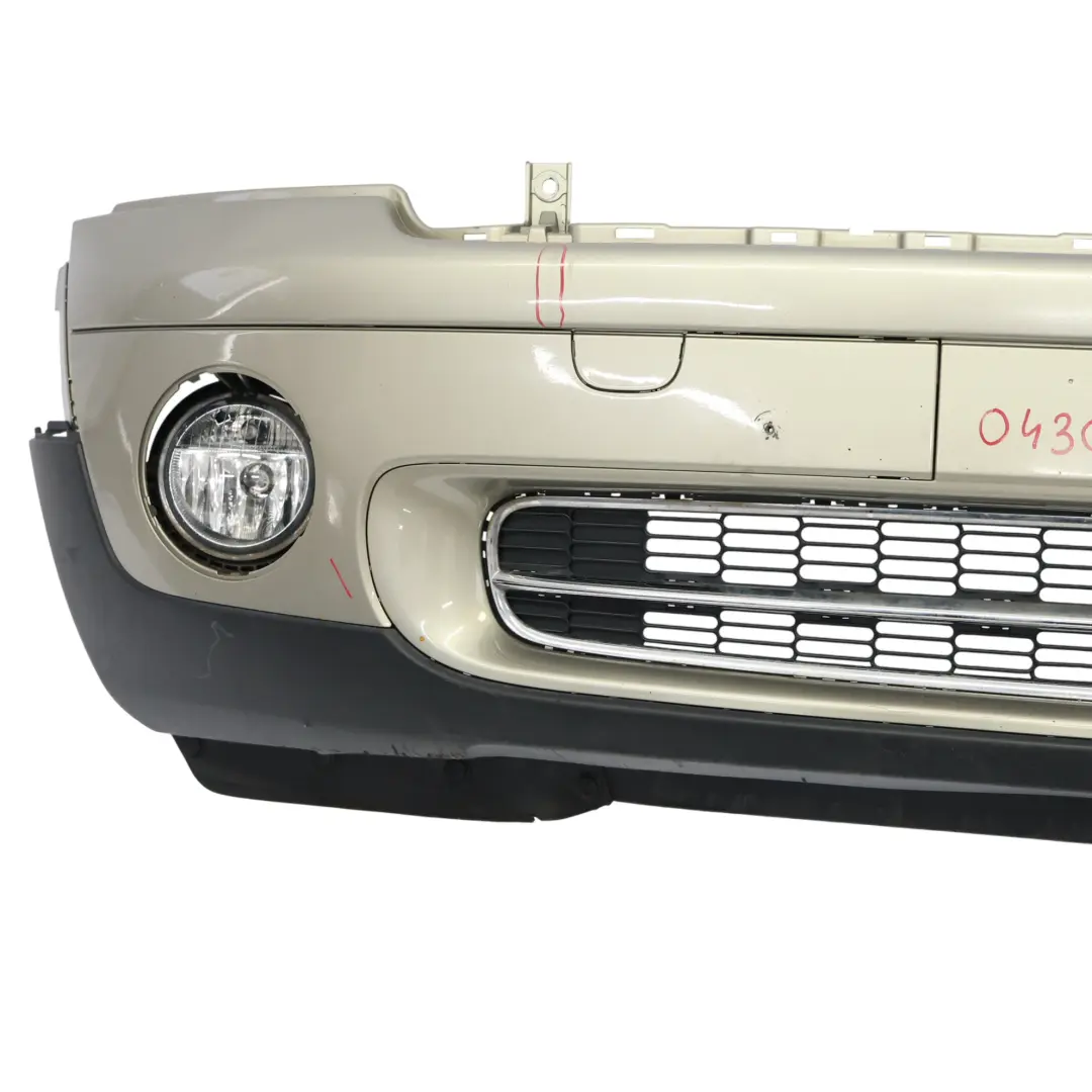 Mini R55 R56 R57 Stossfänger Vorn Sparkling Silver Silber Metallic - A60 - SKU 0430221-SS - Teilenummer 0430221