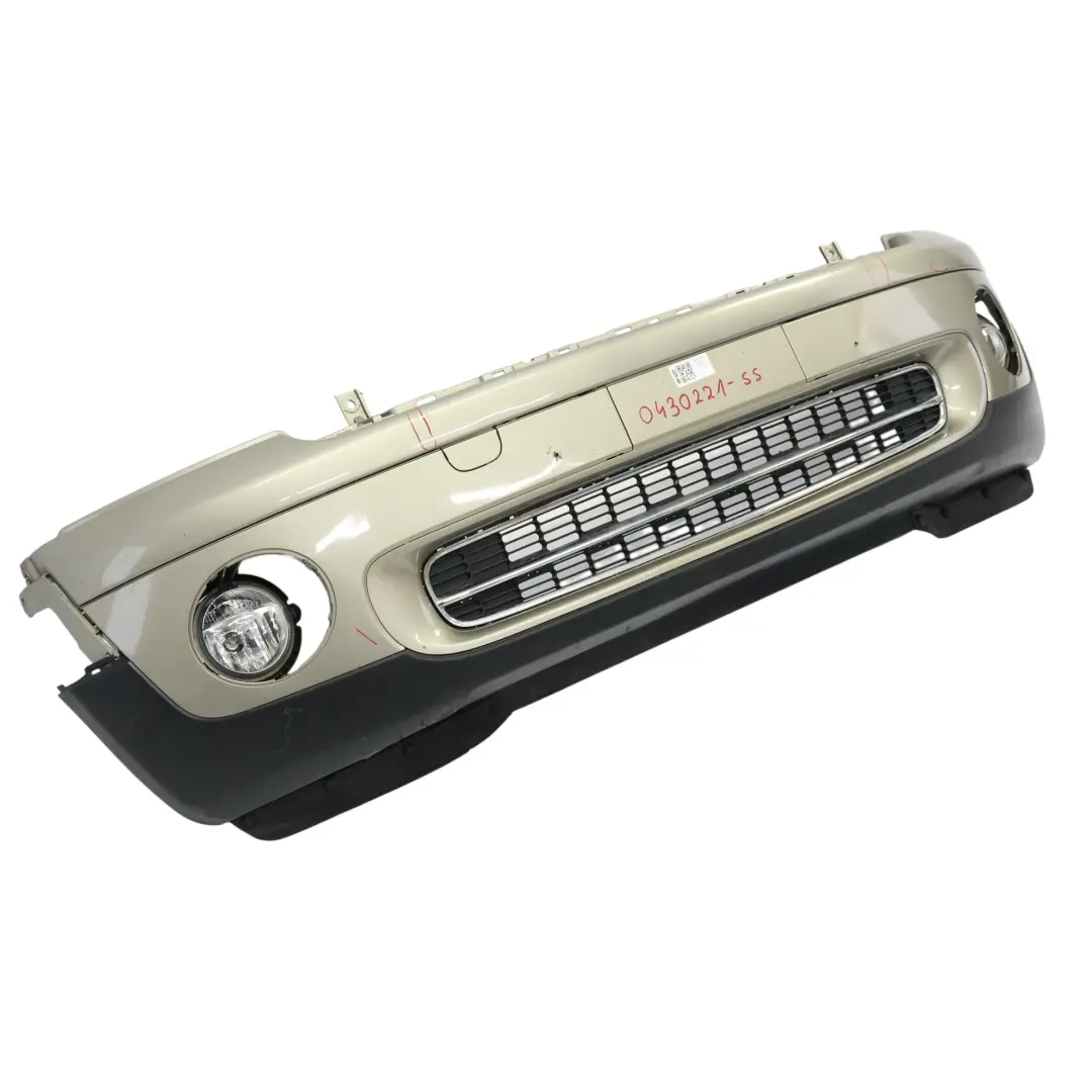 Mini R55 R56 R57 Stossfänger Vorn Sparkling Silver Silber Metallic - A60 - SKU 0430221-SS - Teilenummer 0430221