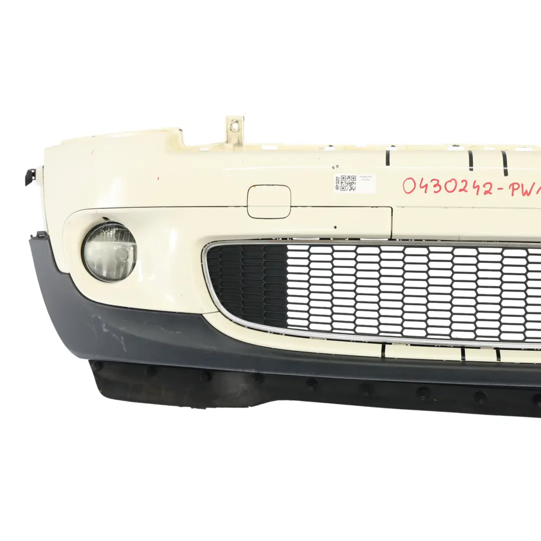 Mini R55 R56 R57 Cooper S Complete Front Bumper Trim Panel Pepper White - 650 - SKU 0430242-PW1 - Part number 0430242