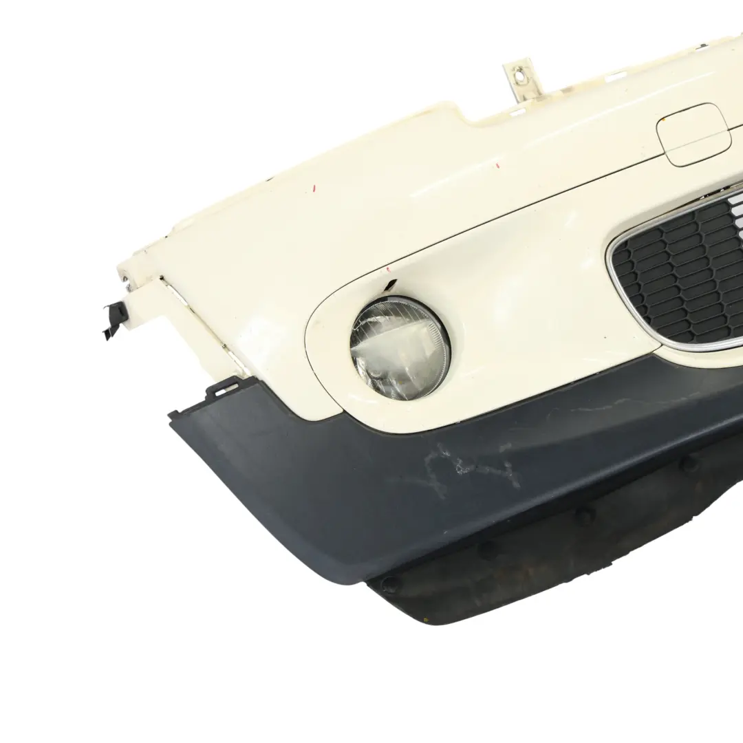 Mini R55 R56 R57 Cooper S Complete Front Bumper Trim Panel Pepper White - 650 - SKU 0430242-PW1 - Part number 0430242