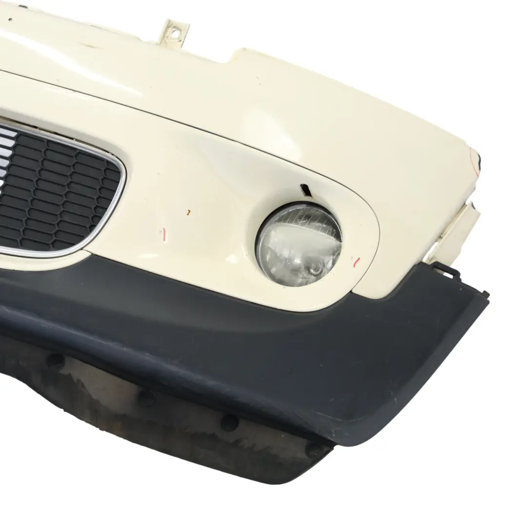 Mini R55 R56 R57 Cooper S Complete Front Bumper Trim Panel Pepper White - 650 - SKU 0430242-PW1 - Part number 0430242