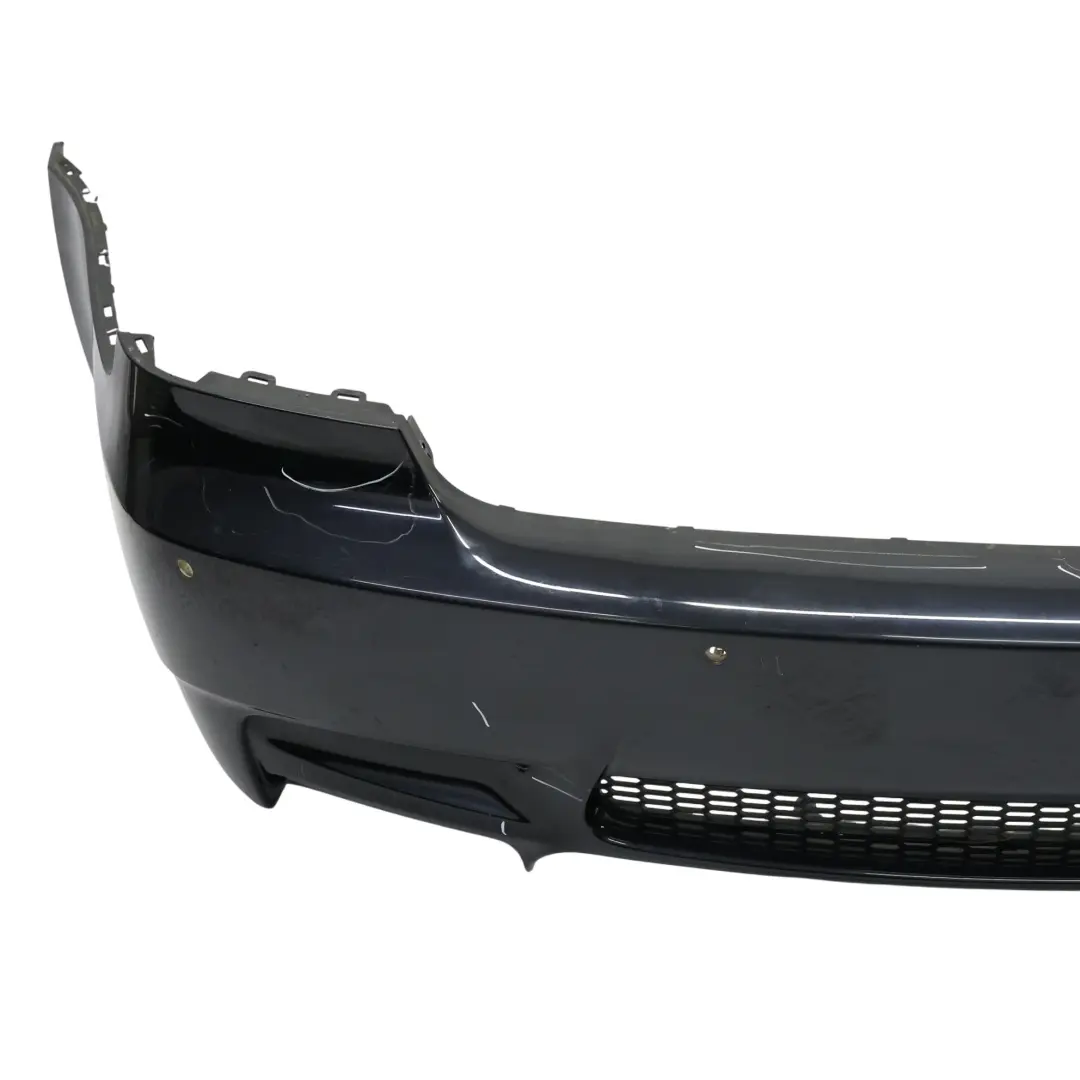 BMW E92 E93 M3 Rear Bumper PDC Jerezschwarz Jerez Black Metallic - A73 - SKU 0433104-JEREZ - Part number 0433104