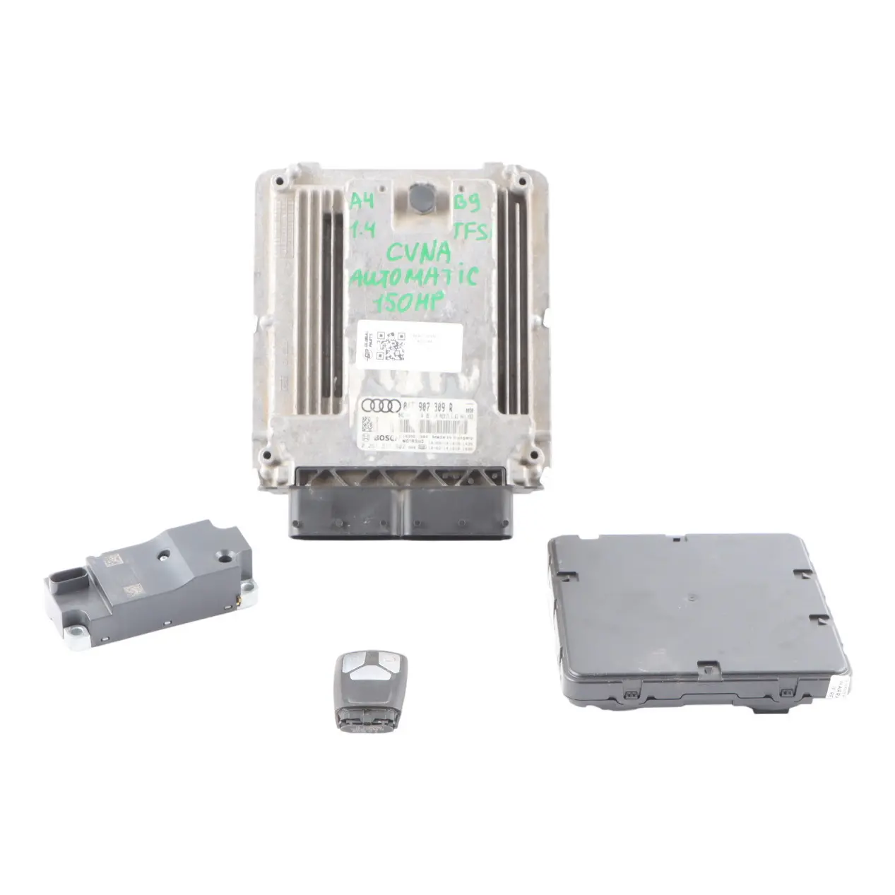 Audi A4 B9 1.4 TFSI CVNA 150HP Engine Control Unit ECU Kit 04E907309R Automatic