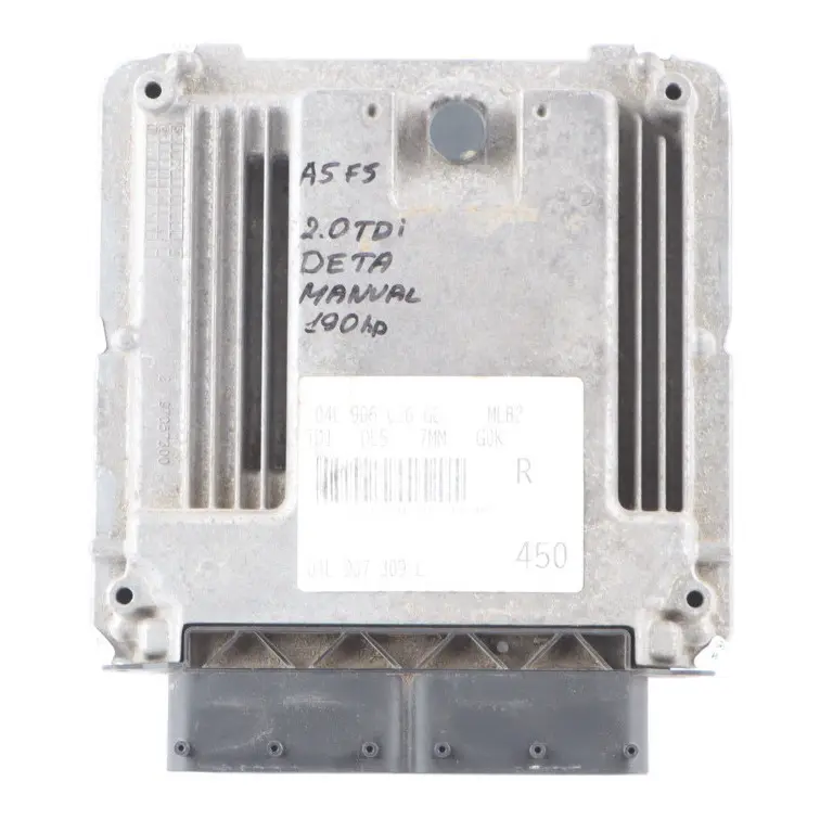 DETA 190HP Engine Control Unit Module ECU Manual to Audi A5 F5 2.0 TDI with Part number 04L907309L Audi A5 F5 2.0 TDI DETA 190HP Engine Control Unit Module ECU Manual - SKU 04L907309L-1 - Part number 04L907309L