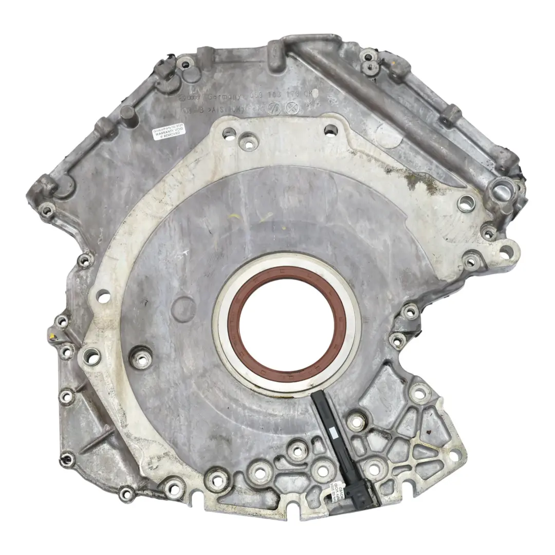 Motor Caja De Cambios Caja Distribución Cubierta 3.0 TDI para Audi A8 D4 con número de pieza 059103171BR Audi A8 D4 Motor Caja De Cambios Caja Distribución Cubierta 3.0 TDI - SKU 059103171BR - Número de pieza 059103171BR