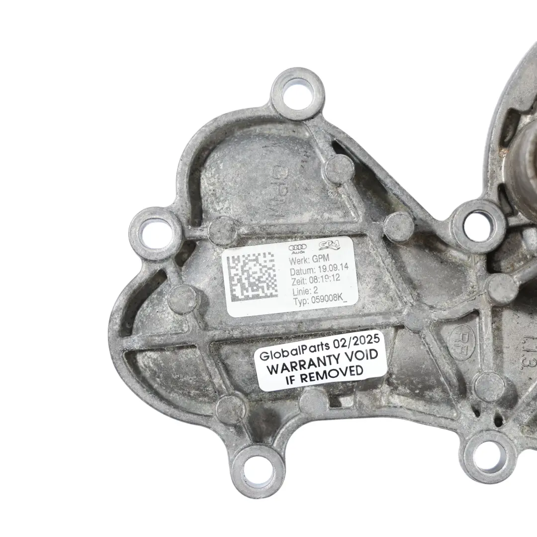  Pompe Eau Audi A5 8T A6 C7 A8 D4 3.0 TDI Unité Circulation Liquide - SKU 059121008K - Numéro de pièce 059121008K