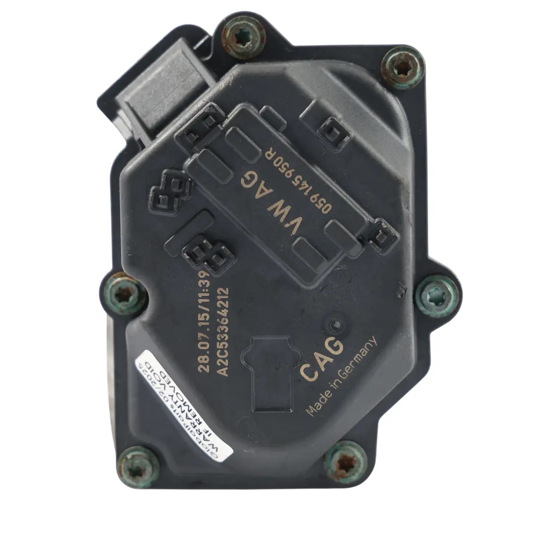  Corps Papillon Audi A6 C6 Q7 4L A8 D4 3.0 TDI Volet Commande Soupape - SKU 059145950R - Numéro de pièce 059145950R