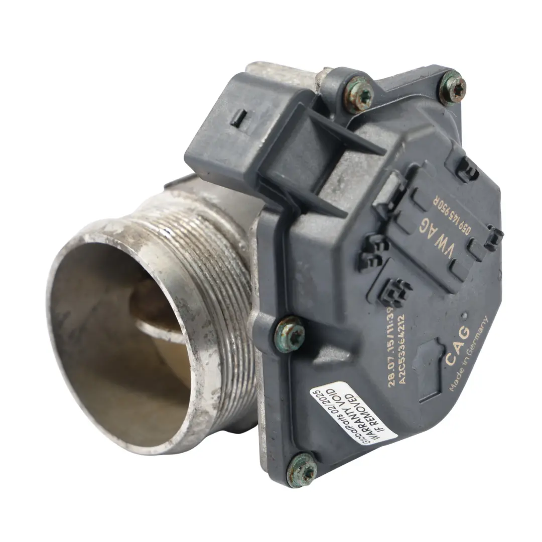  Corps Papillon Audi A6 C6 Q7 4L A8 D4 3.0 TDI Volet Commande Soupape - SKU 059145950R - Numéro de pièce 059145950R