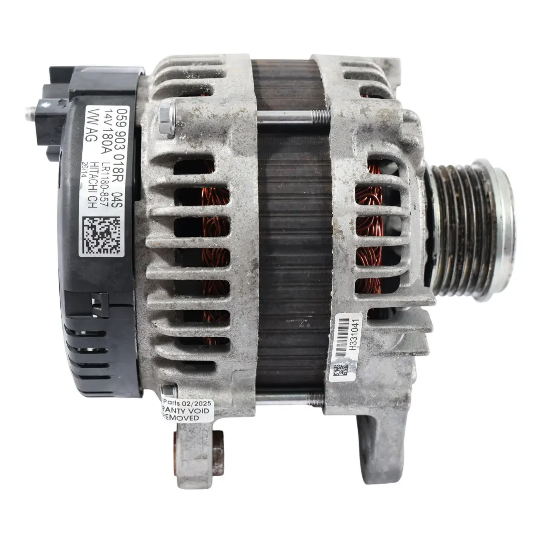CLAA Licht Maschine Generator Einheit Hitachi für Audi A6 C7 3.0 TDI mit Teilenummer 059903018R Audi A6 C7 3.0 TDI CLAA Licht Maschine Generator Einheit Hitachi - SKU 059903018R - Teilenummer 059903018R
