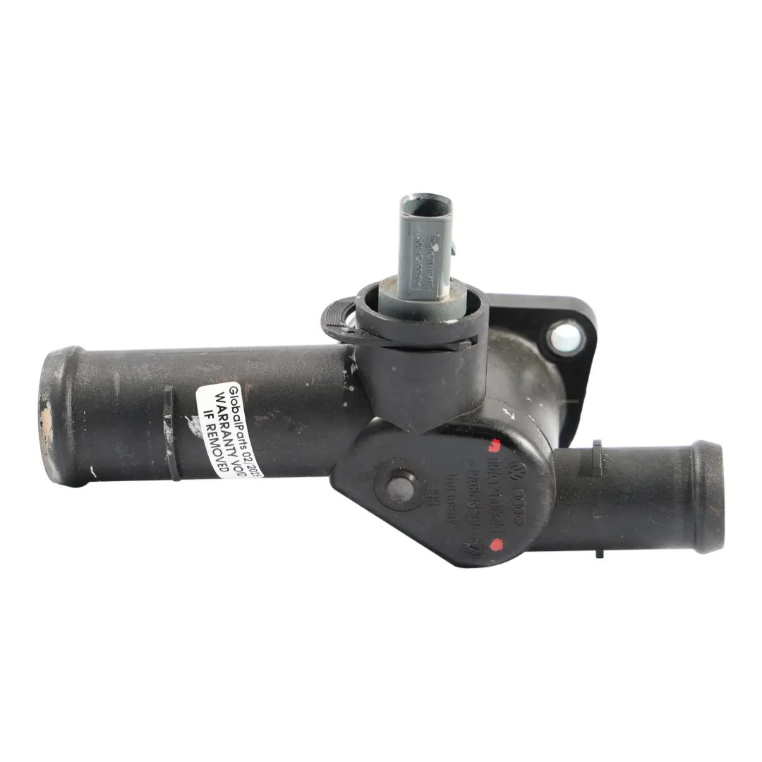 BSE Boîtier De Thermostat Liquide Refroidissement Audi A3 8P 1.6 MPI - SKU 06A121133AL - Numéro de pièce 06A121133AL