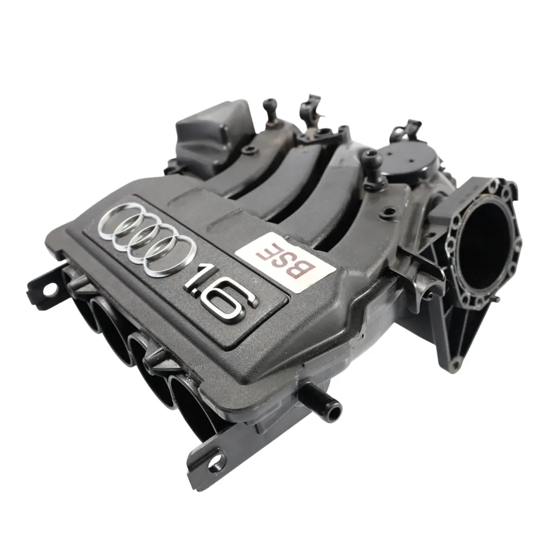 Intake Manifold Unit to Audi A3 8P 1.6 MPI Air with Part number 06A133185NJ Audi A3 8P 1.6 MPI Air Intake Manifold Unit - SKU 06A133203EM - Part number 06A133185NJ