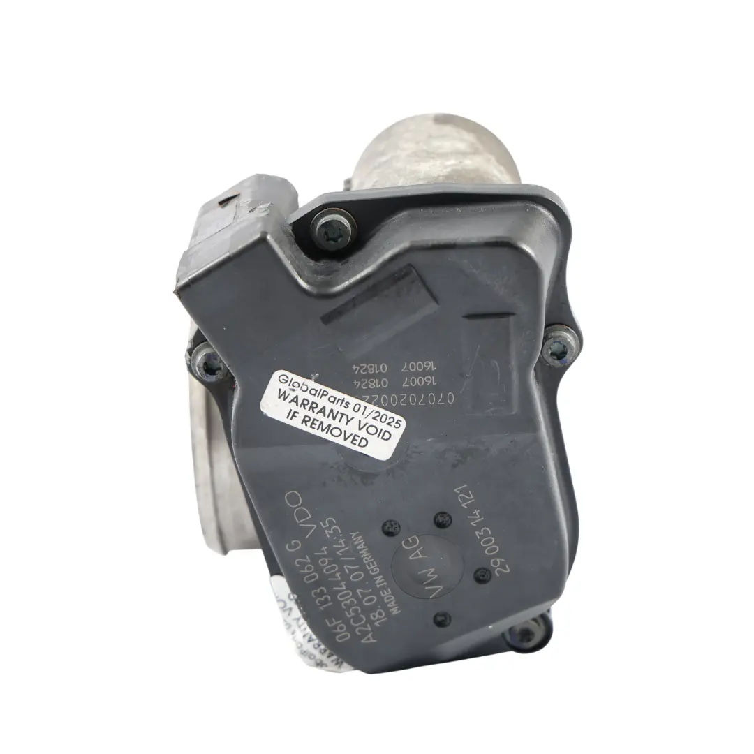 VW Volkswagen Golf 5 2.0 TSI BWA Benzin Motor Drossel Klappen Stutzen - SKU 06F133062G - Teilenummer 06F133062G