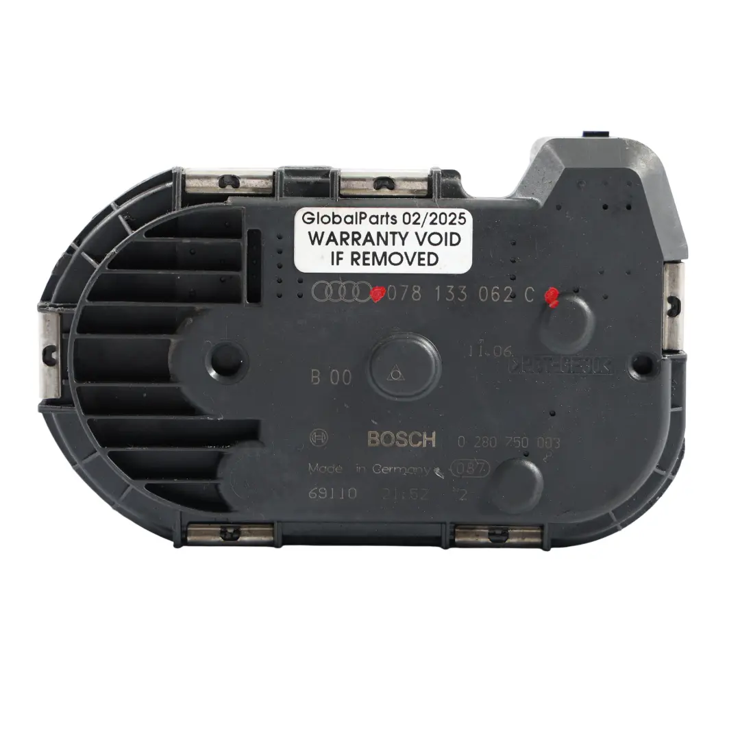 Audi S6 C6 5.2 FSI V10 Motor Cuerpo De Mariposa - SKU 078133062C - Número de pieza 078133062C