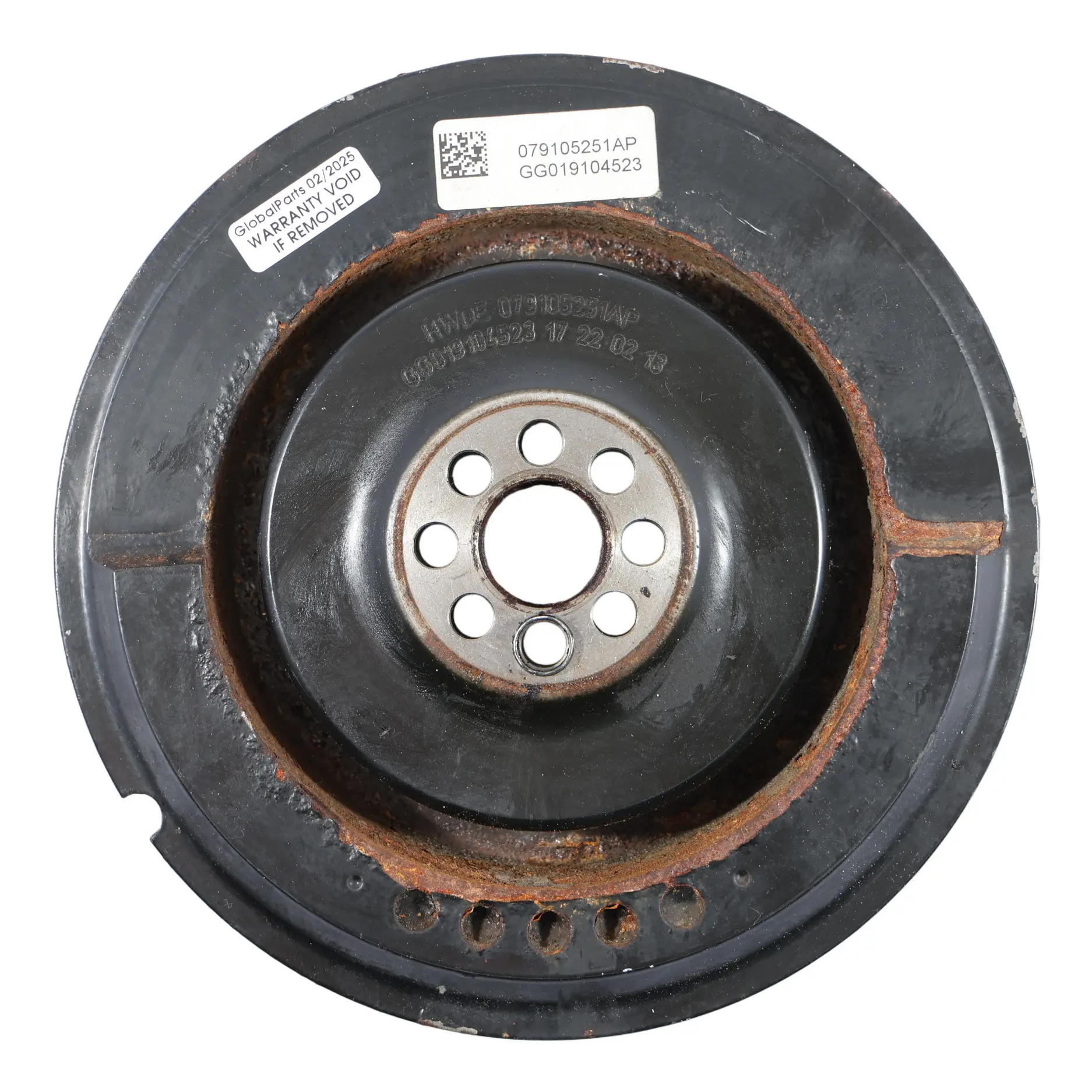 Audi A7 S7 4G 4.0 TFSI Vibration Damper Crankshaft Pulley Wheel 079105251AP