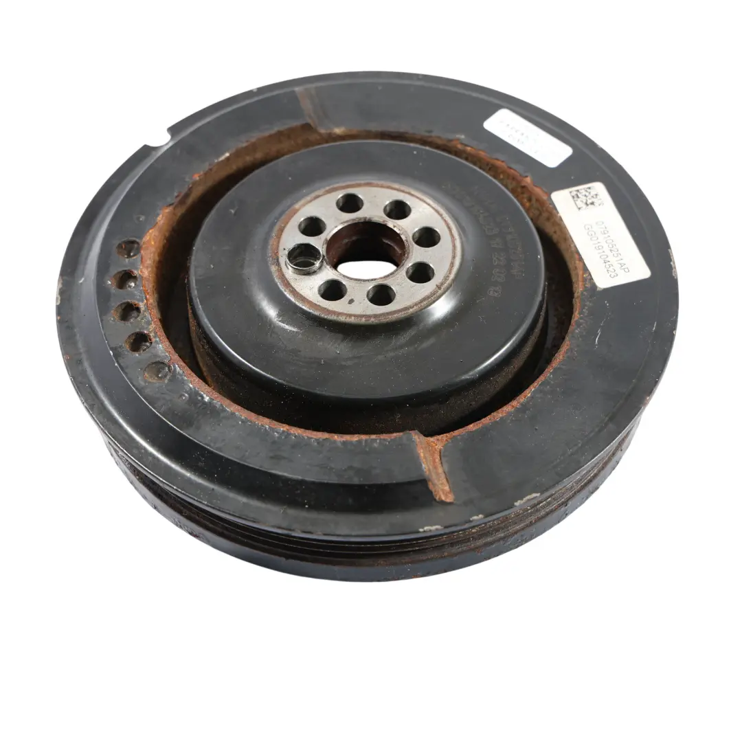 Vibration Damper Crankshaft Pulley Wheel to Audi A7 S7 4G 4.0 TFSI with Part number 079105251AP Audi A7 S7 4G 4.0 TFSI Vibration Damper Crankshaft Pulley Wheel - SKU 079105251AP - Part number 079105251AP