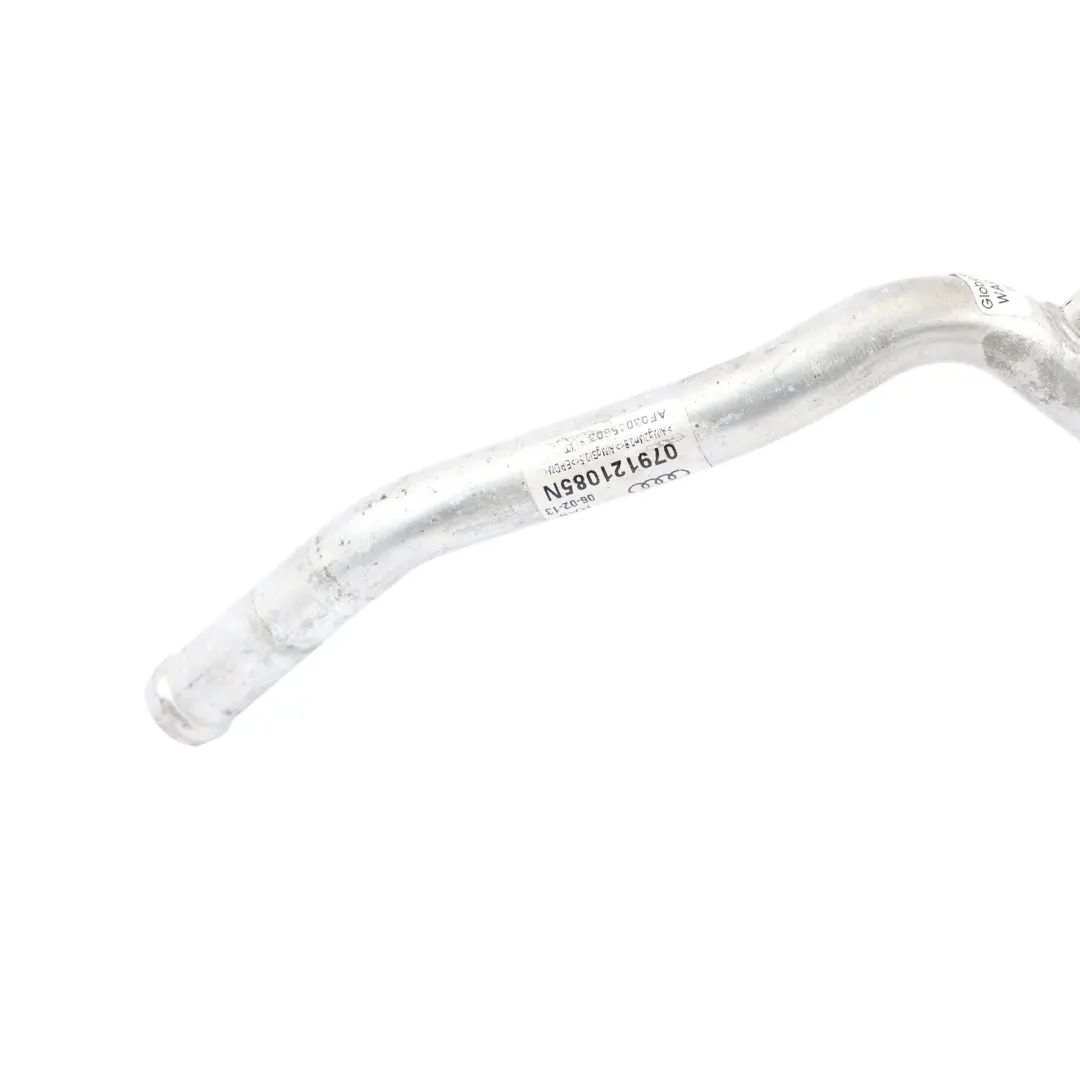 Audi S7 4G8 Tuyau De Liquide De Refroidissement Droit 4.0 TFSI - SKU 079121085N - Numéro de pièce 079121085N