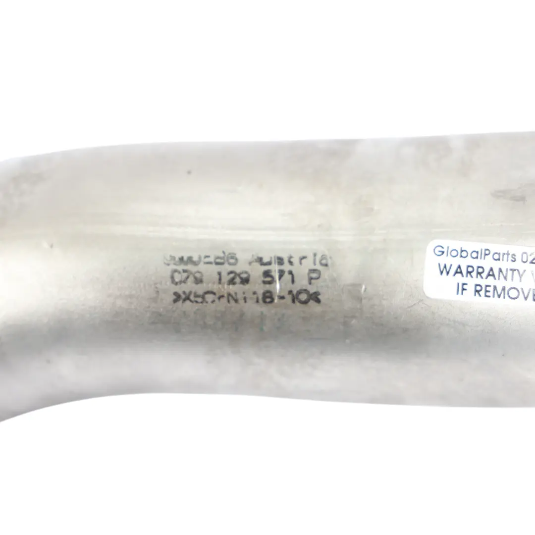 4G8 4.0 TFSI CEUC Turbolader Ansaugschlauch Links für Audi S7 mit Teilenummer 079129571P Audi S7 4G8 4.0 TFSI CEUC Turbolader Ansaugschlauch Links - SKU 079129571P - Teilenummer 079129571P