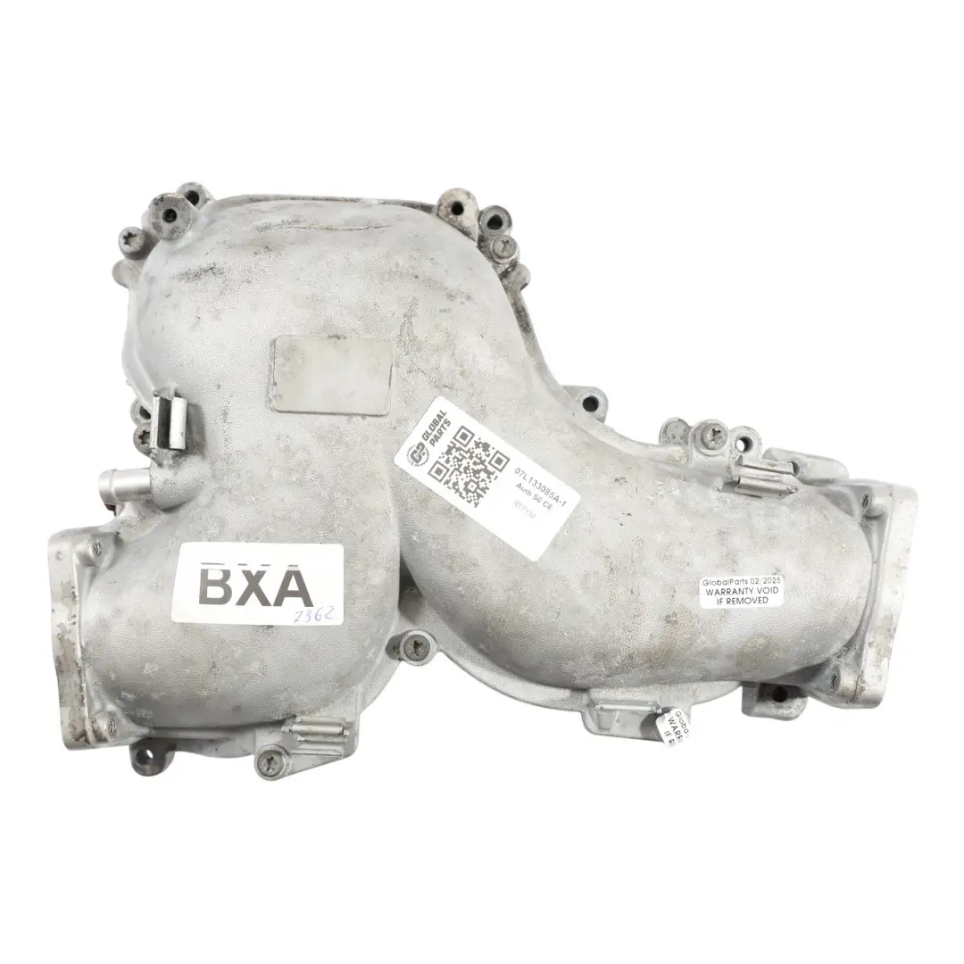 Audi S6 C6 5.2 V10 Luftverteilung Einlasskrümmer Brücke - SKU 07L133085A-1 - Teilenummer 07L133085A