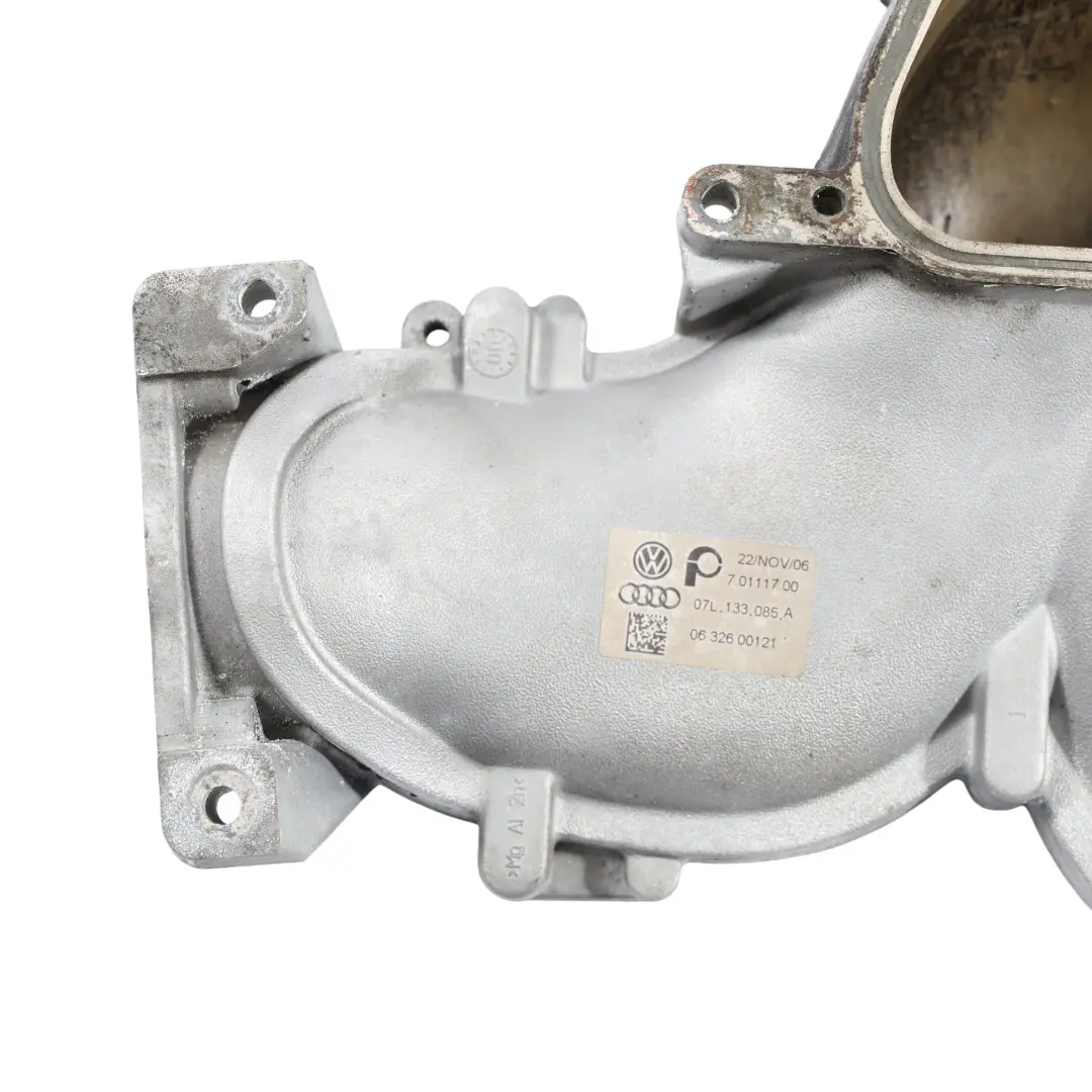 Audi S6 C6 5.2 V10 Luftverteilung Einlasskrümmer Brücke - SKU 07L133085A-1 - Teilenummer 07L133085A