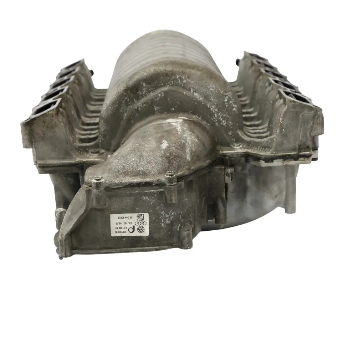 Inlet Intake Manifold Air Intake to Audi S6 C6 S8 D3 5.2 FSI V10 with Part number 07L133185M Audi S6 C6 S8 D3 5.2 FSI V10 Inlet Intake Manifold Air Intake - SKU 07L133185M - Part number 07L133185M