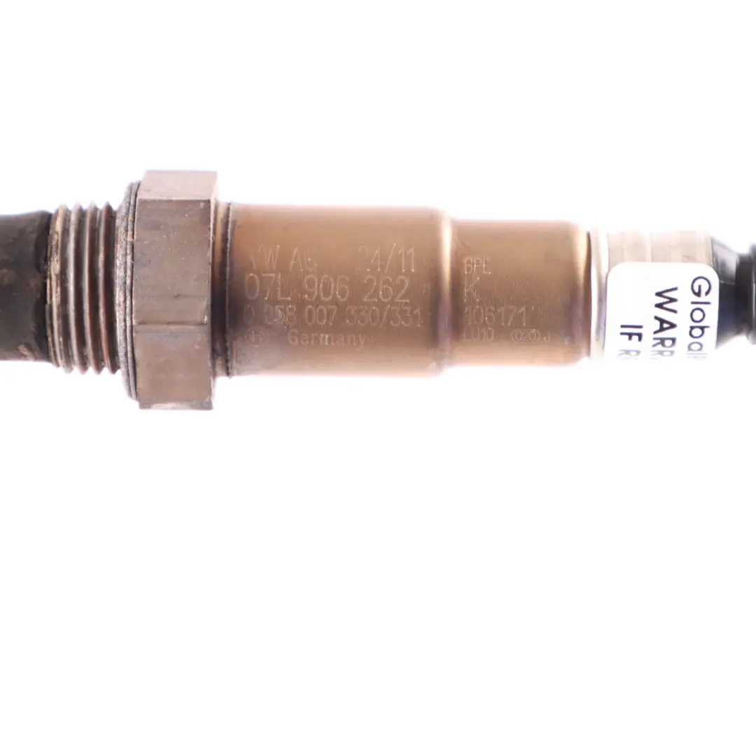 Oxygen Sensor Audi A4 B8 S5 8T Exhaust Lambda Probe Unit to with Part number 07L906262 Oxygen Sensor Audi A4 B8 S5 8T Exhaust Lambda Probe Unit - SKU 07L906262 - Part number 07L906262