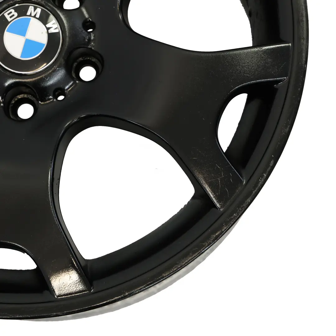 BMW X5 E53 Black Rear Wheel Alloy Rim 19" V Spoke 63 ET:45 10J - SKU 1096228-4 - Part number 1096228