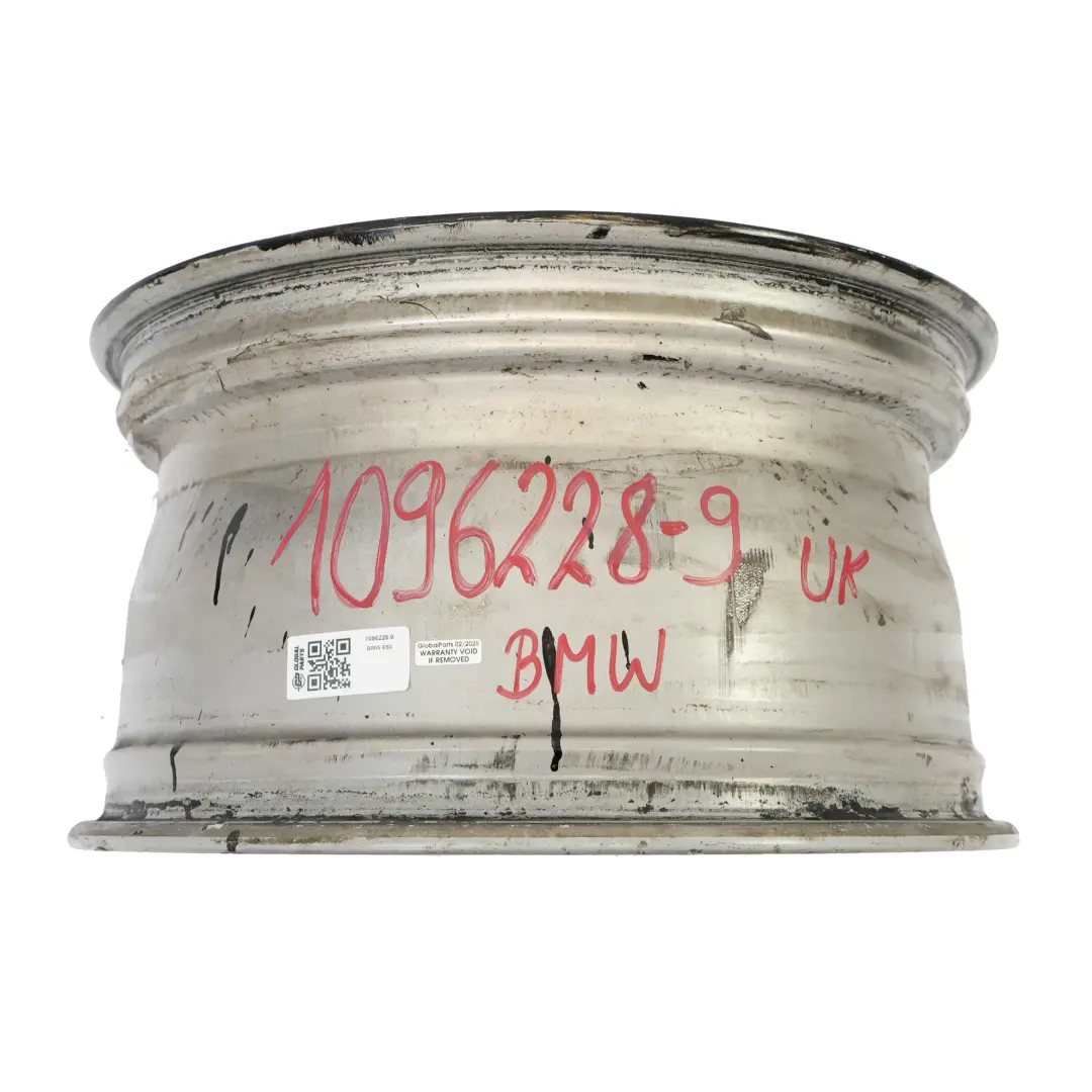 BMW X5 Series E53 Black Rear Wheel Alloy Rim 19" ET:45 10J V Spoke 63 - SKU 1096228-9 - Part number 1096228