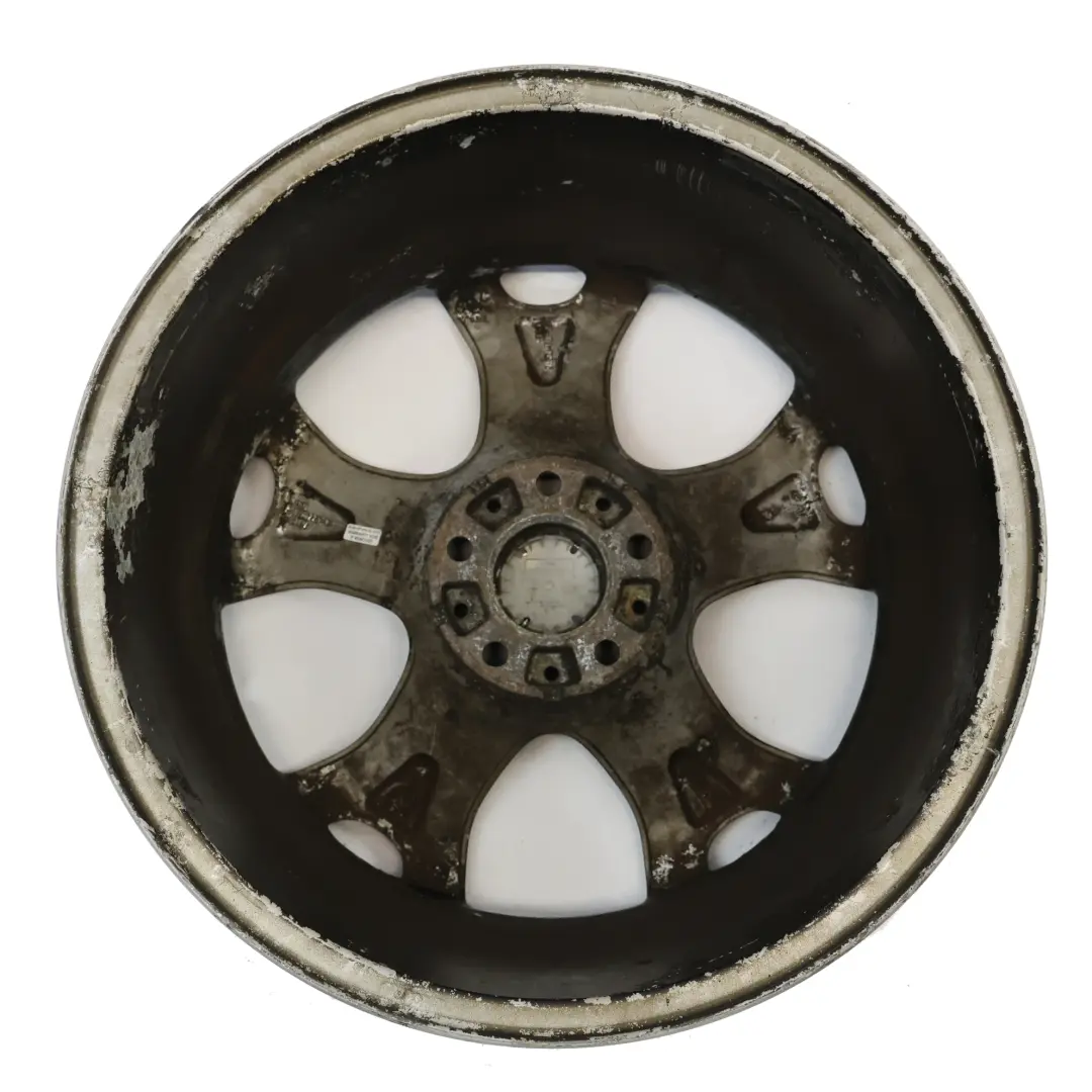 BMW X5 Series E53 Black Rear Wheel Alloy Rim 19" ET:45 10J V Spoke 63 - SKU 1096228-9 - Part number 1096228
