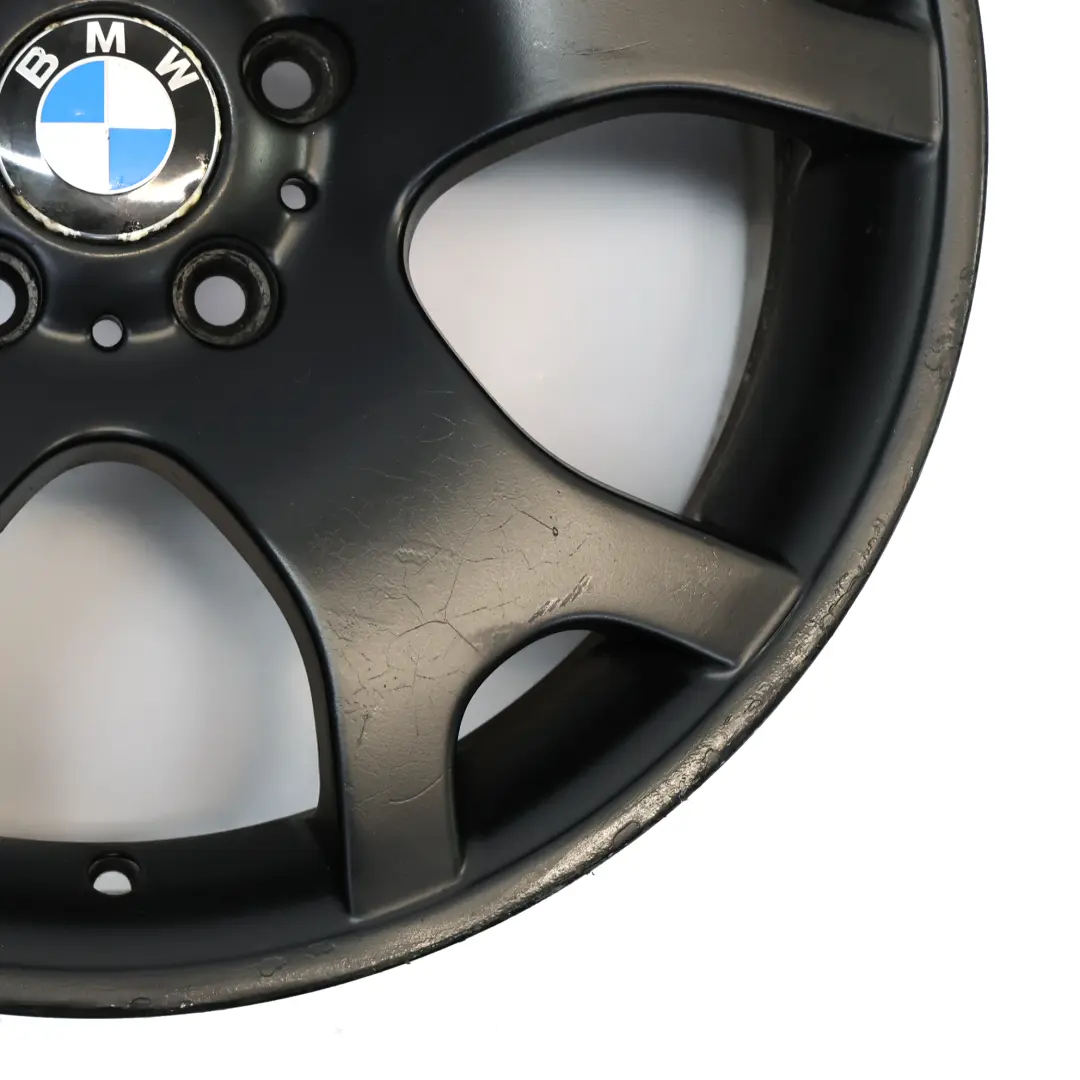 Jante En Alliage Avant Noire 19" à Rayons En V 63 9J ET:48 pour BMW X5 E53 à propos du numéro de pièce 1096231 BMW X5 E53 Jante En Alliage Avant Noire 19" à Rayons En V 63 9J ET:48 - SKU 1096231-4 - Numéro de pièce 1096231