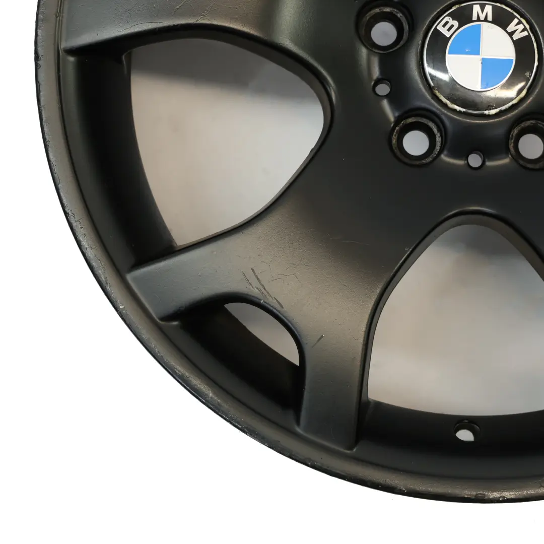 BMW X5 E53 Negro Llanta de Aleación Delantera 19" V Spoke 63 9J ET:48 - SKU 1096231-4 - Número de pieza 1096231