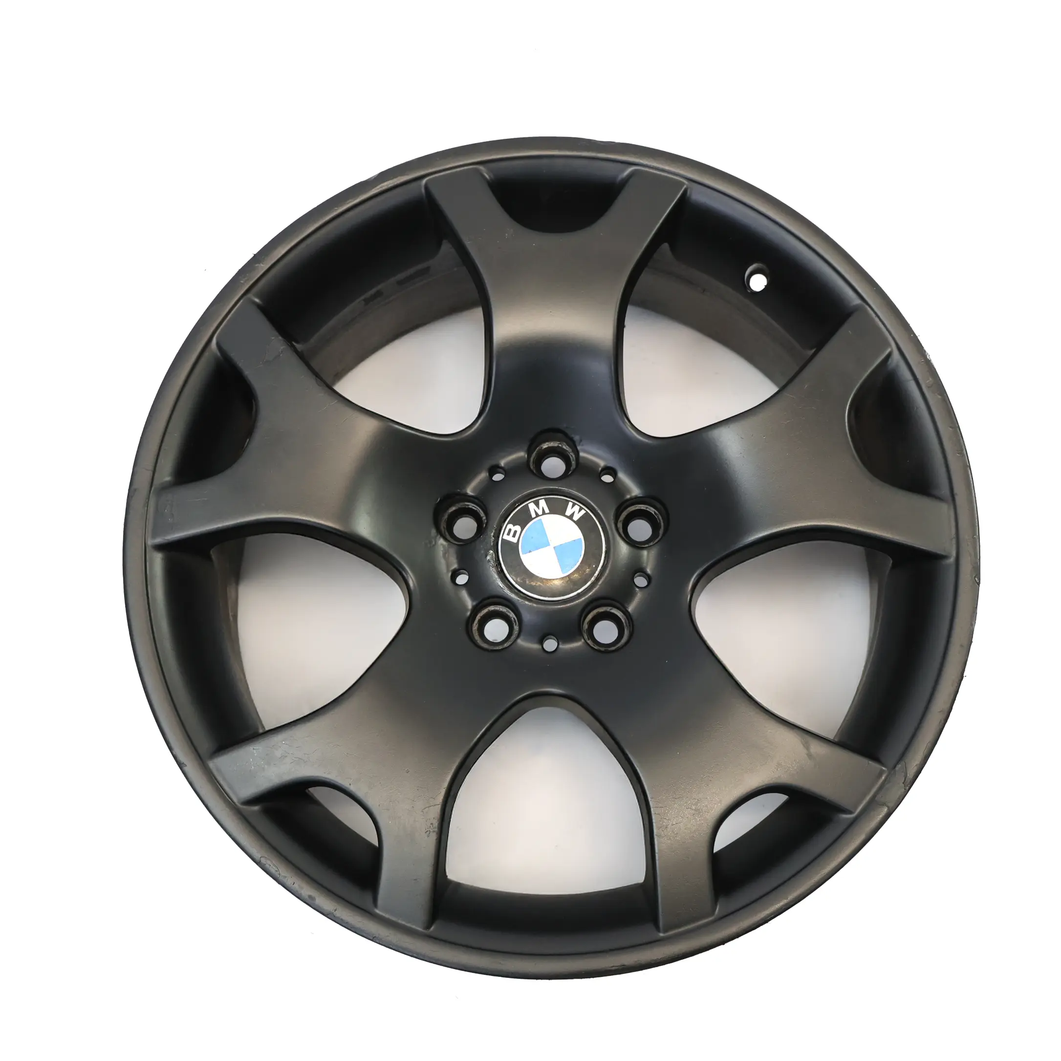 BMW X5 E53 Jante En Alliage Avant Noire 19" à Rayons En V 63 9J ET:48 1096231