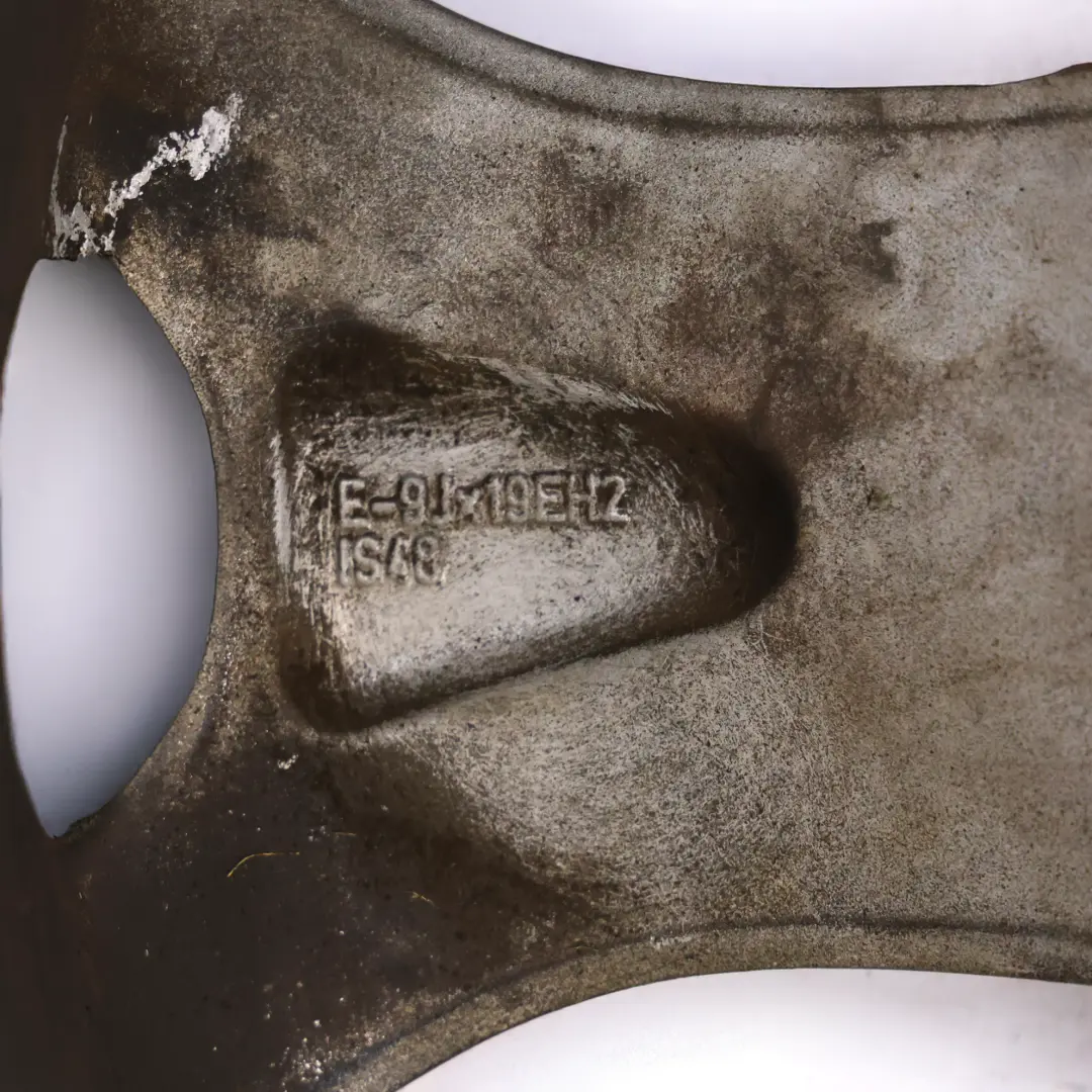 Negro Llanta de Aleación Delantera 19" V Spoke 63 9J ET:48 para BMW X5 E53 con número de pieza 1096231 BMW X5 E53 Negro Llanta de Aleación Delantera 19" V Spoke 63 9J ET:48 - SKU 1096231-5 - Número de pieza 1096231