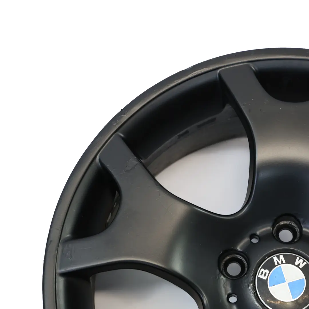 BMW X5 E53 Black Front Wheel Alloy Rim 19" V Spoke 63 9J ET:48 - SKU 1096231-5 - Part number 1096231