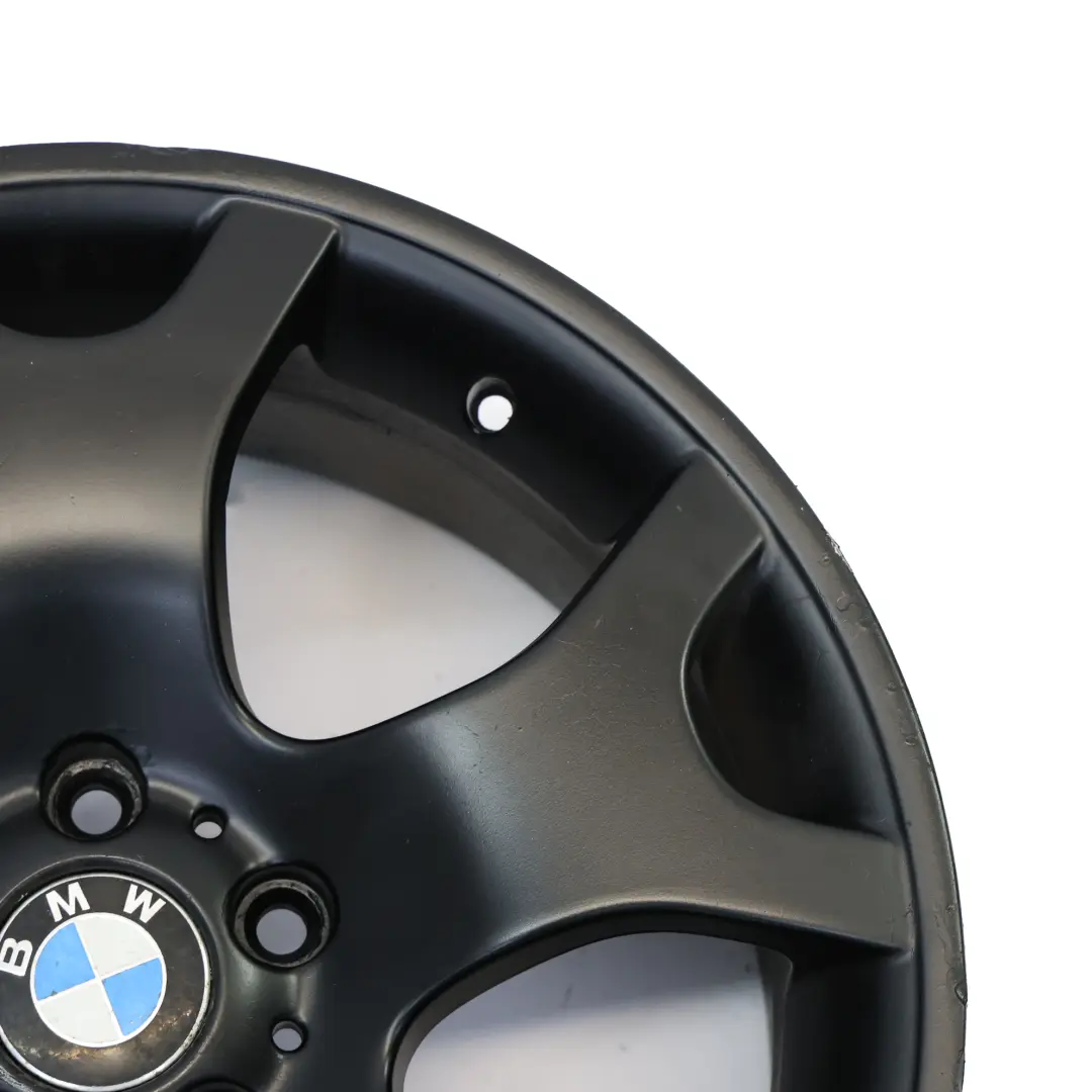 BMW X5 E53 Black Front Wheel Alloy Rim 19" V Spoke 63 9J ET:48 - SKU 1096231-5 - Part number 1096231
