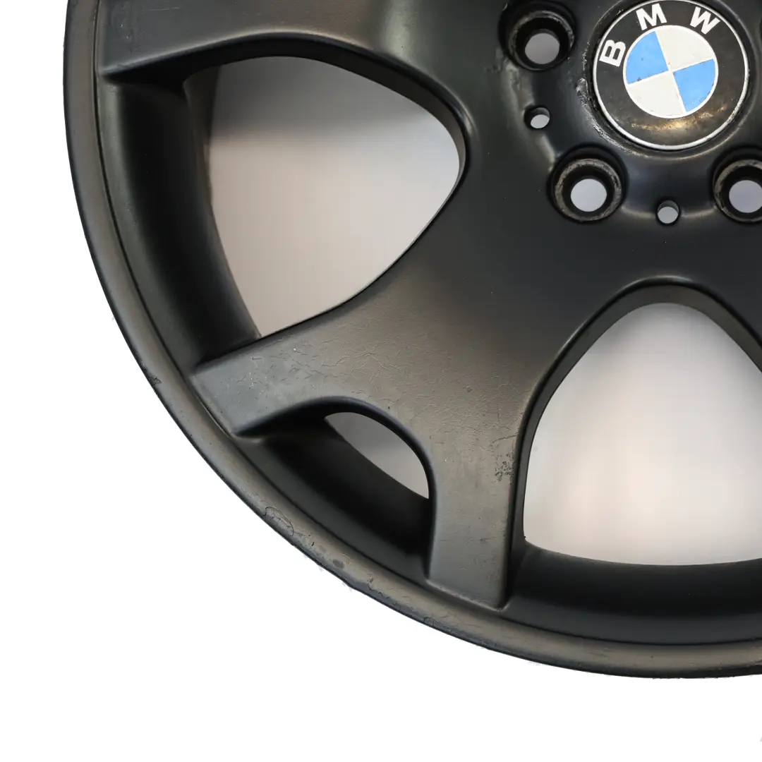 Jante En Alliage Avant Noire 19" à Rayons En V 63 9J ET:48 pour BMW X5 E53 à propos du numéro de pièce 1096231 BMW X5 E53 Jante En Alliage Avant Noire 19" à Rayons En V 63 9J ET:48 - SKU 1096231-5 - Numéro de pièce 1096231