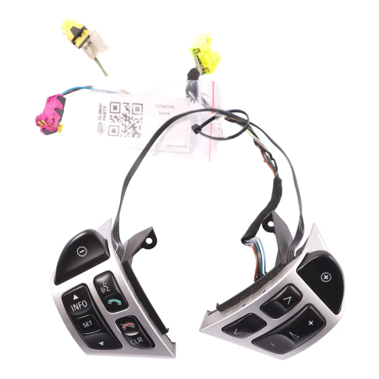SAAB 93 9-3 Steering Wheel Button Switch Radio Control Multifunction 12764169