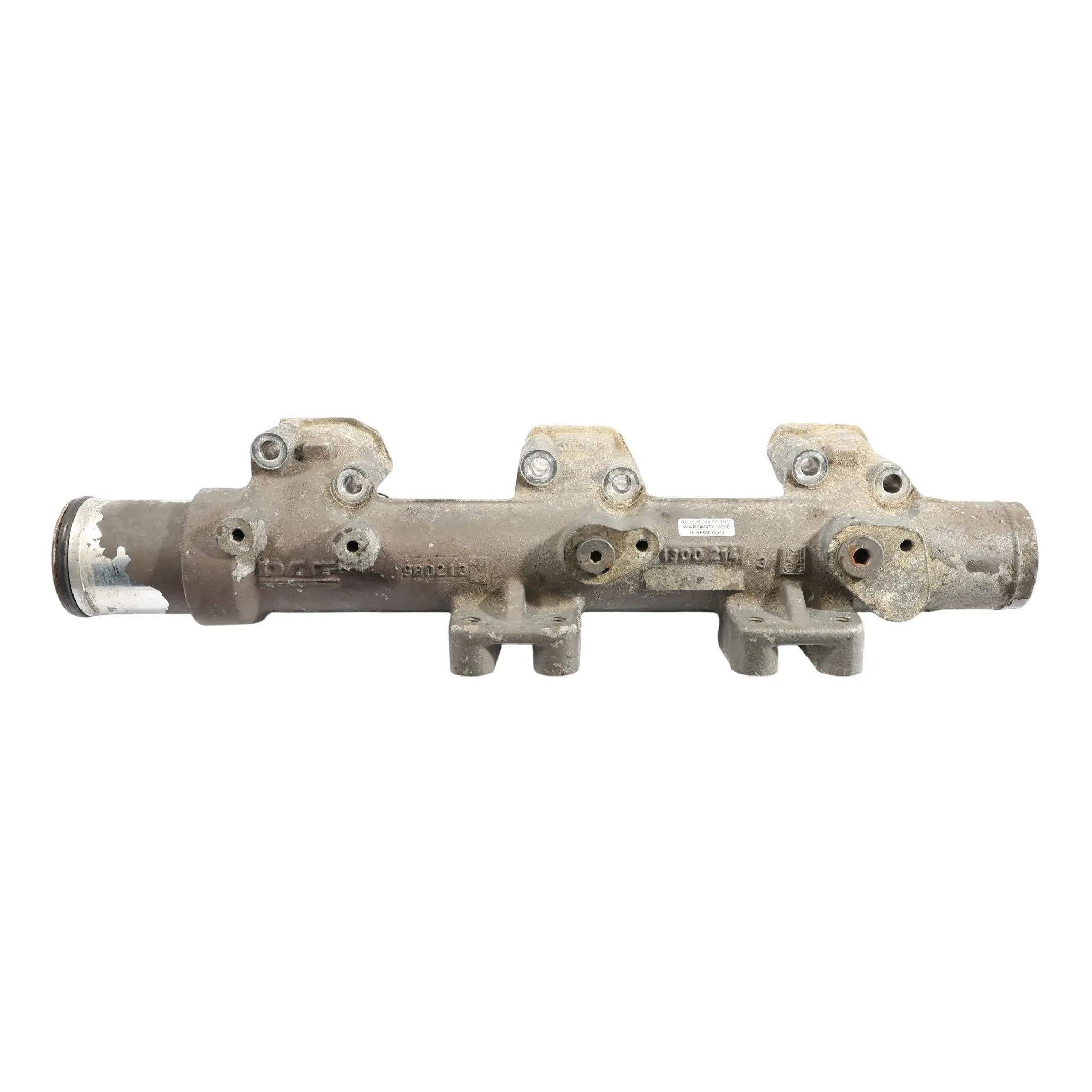 DAF FT85 450 Auspuff Hauptfalten Sammler Rohrleitung Schlauch 1300214